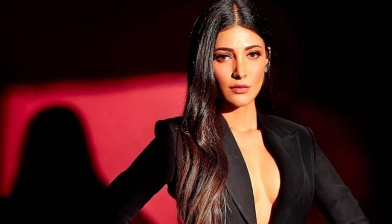 Actress Shruti Hassan