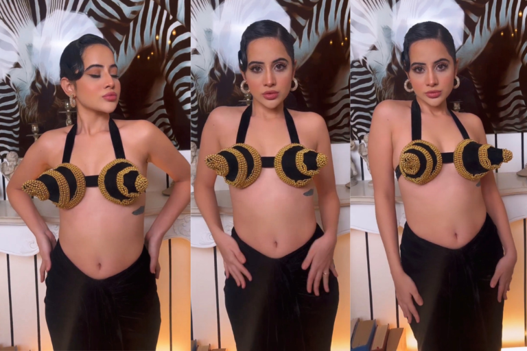 Shocking Ice-cream Cone Bralette Of Urfi Javed Breaks the Internet