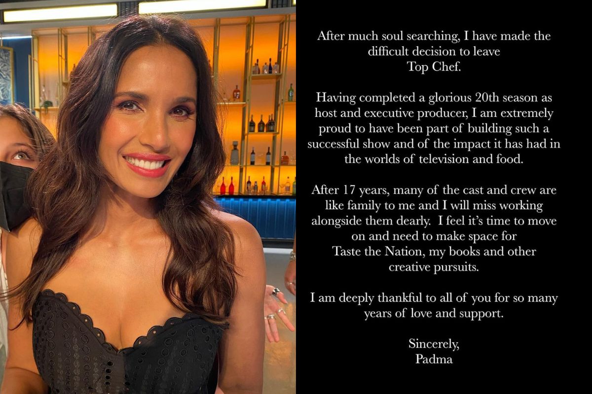 You are currently viewing Padma Lakshmi Departs ‘Top Chef’ After 17 Years, Leaves a Lasting Legacy