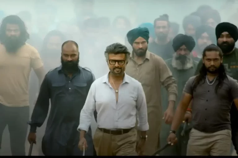 Rajinikanth in a powerful scene from Jailer movie