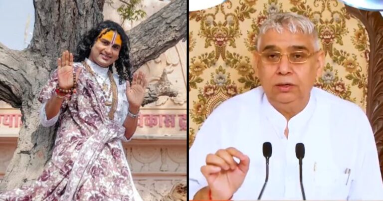 अनिरुद्धाचार्य जी बनाम संत रामपाल जी विवाद पर सोशल मीडिया बहस