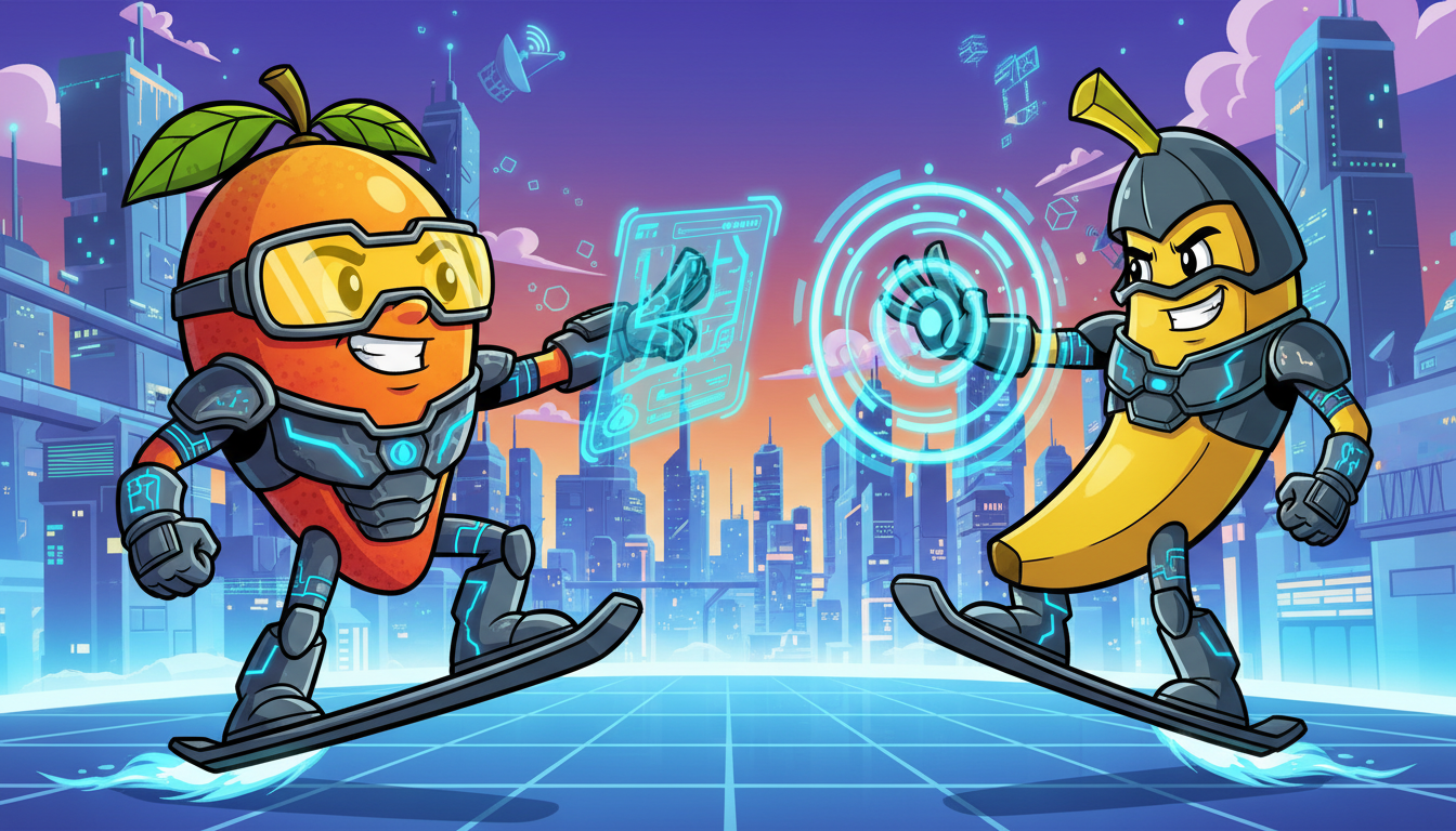 Read more about the article Meta’s ‘Mango AI’ vs. Google’s ‘Nano Banana’: Is This Fruit-Named AI War Real?