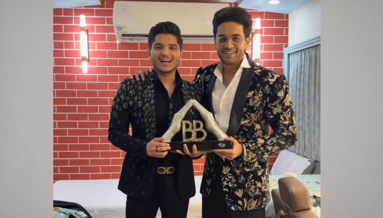 Mridul featured Gaurav Khanna flaunting the trophy.