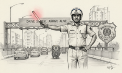 Delhi Traffic Police Act on Dangerous Bhalaswa Flyover Incident