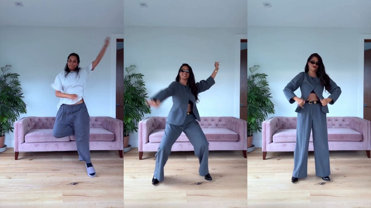 Lilly Singh Bhangra Dance Insta post screenshots